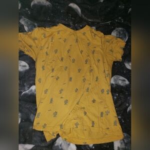 Yellow Cactus shirt
